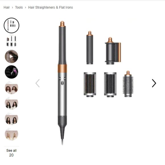 Dyson Hair Dyson Air Wrapmulti Styler Complete Long Poshmark